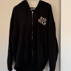 Black Kid Rock Hoodie for Men